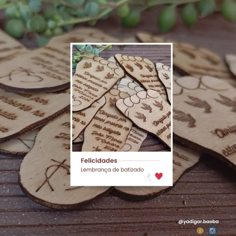 Lembranças de batizado